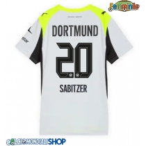 Maglie da calcio Borussia Dortmund Marcel Sabitzer #20 Seconda Maglia Femminile 2025-26 Manica Corta